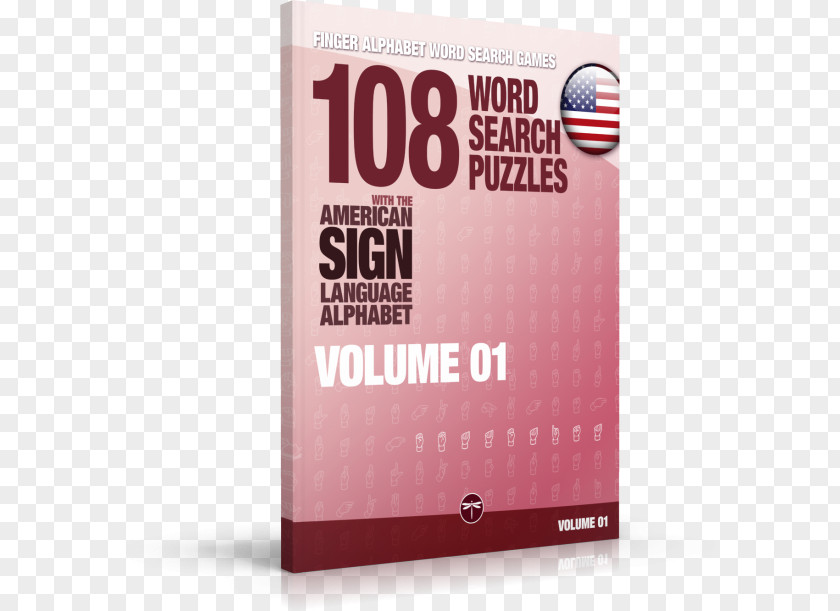 Book Word Search American Sign Language Fingerspelling Puzzle PNG