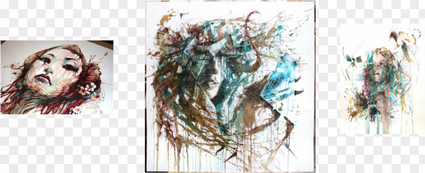 Carne Griffiths Drawing Watercolor Painting Art Design PNG