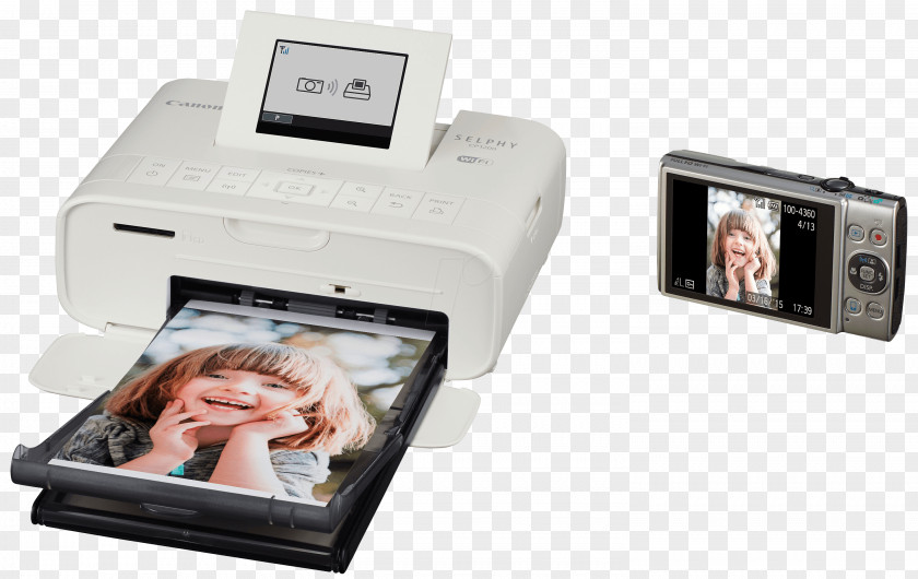 Dye-sublimation Printer Canon SELPHY CP1200 Compact Photo PNG