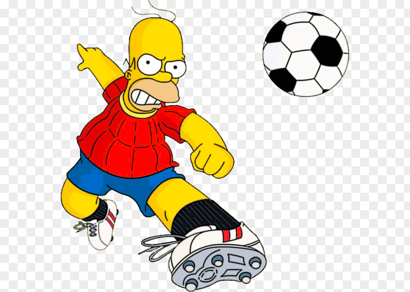 Homero Homer Simpson Chelsea F.C. Keravan Pallo -75 Premier League Clip Art PNG