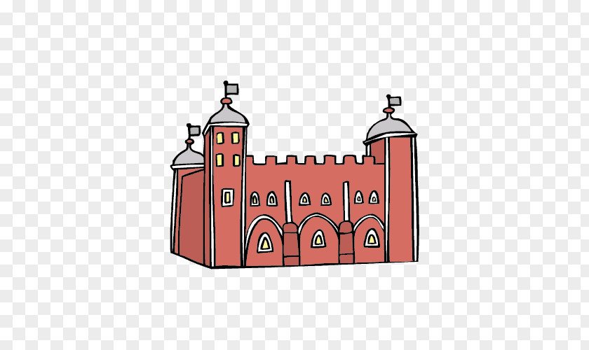 Red Castle Comics Creative Cartoon PNG