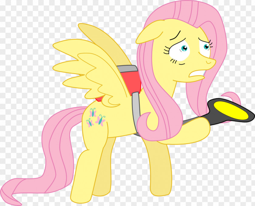 Scary Fluttershy Horse Fairy Clip Art PNG