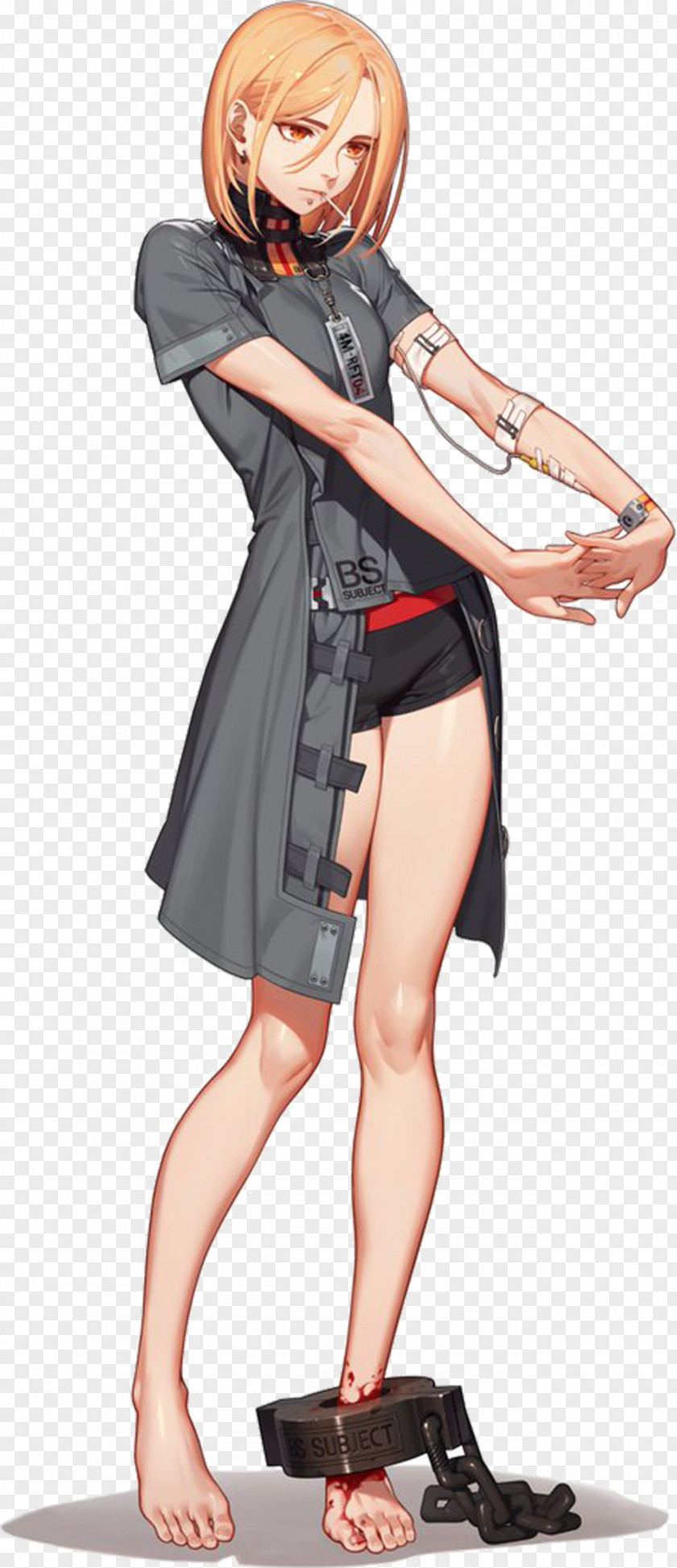 Archbears Black Survival Character Concept PNG