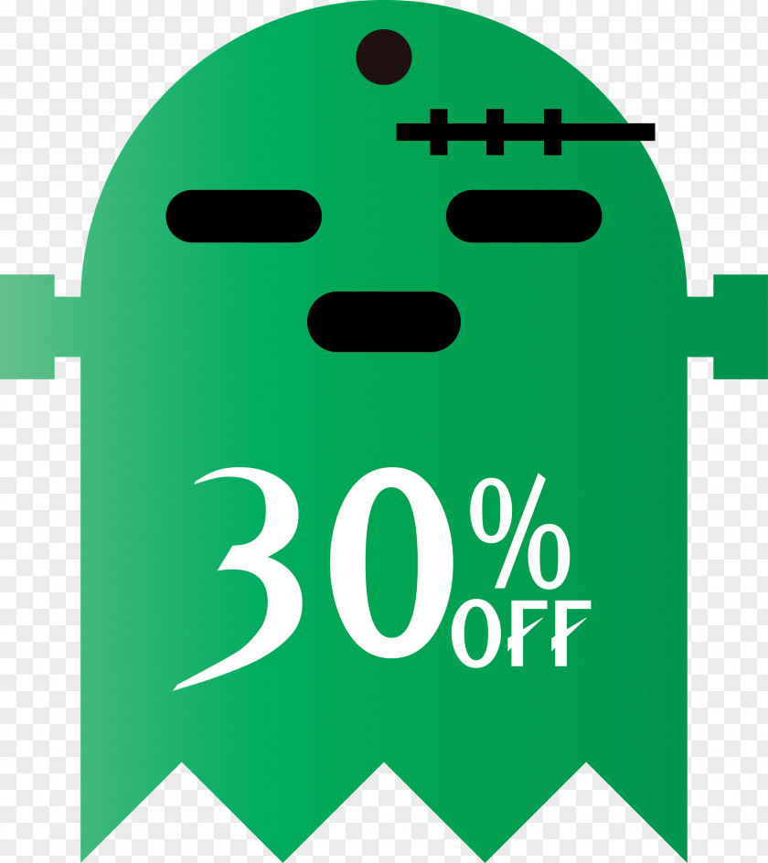 Halloween Discount 30% Off PNG