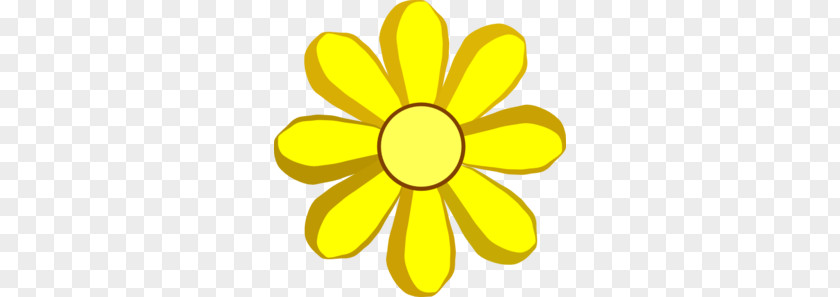 Spring Cliparts Yellow Flower Clip Art PNG