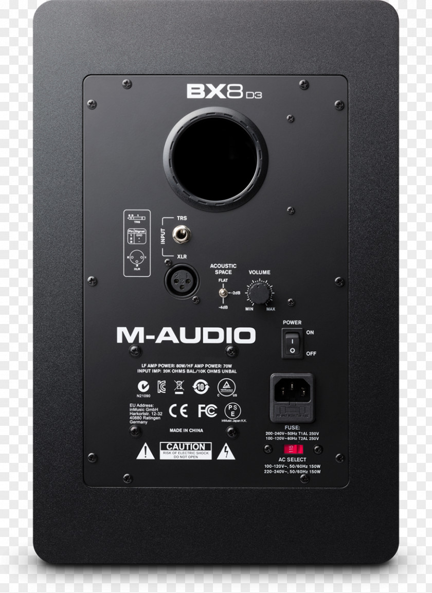 M Audio Studio Monitor M-Audio Recording Loudspeaker Mixing PNG