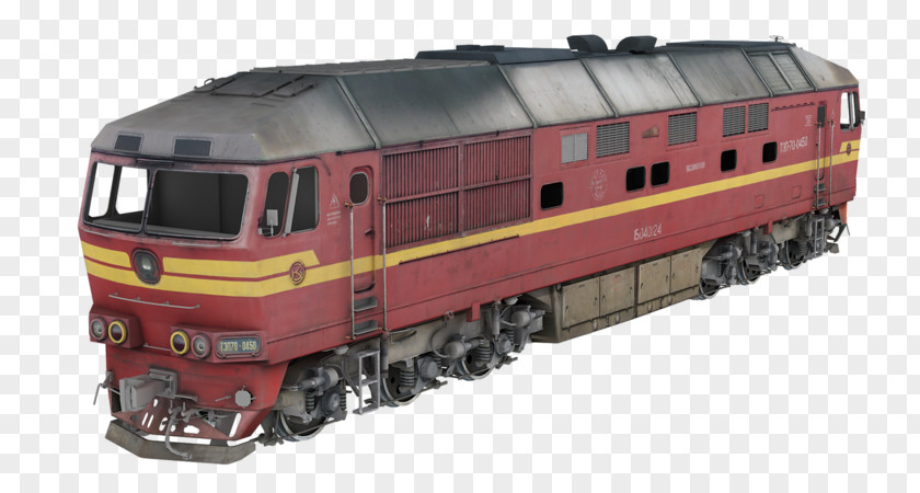Train Electric Locomotive Passenger Car Rail Transport PNG