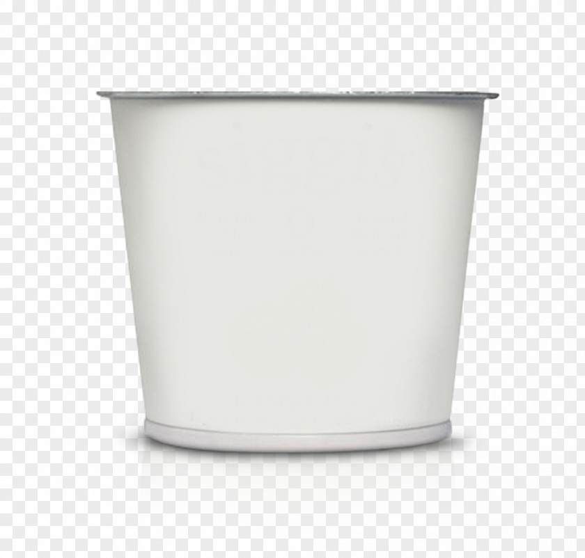 Yogurt Cups Flowerpot Angle PNG