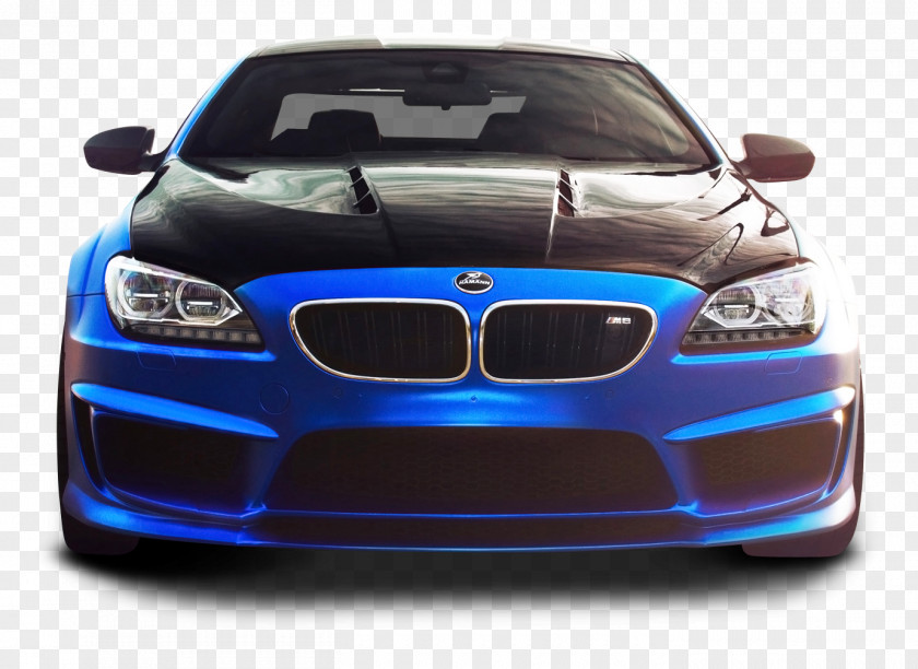 BMW M6 Blue Car 7 Series 1 PNG