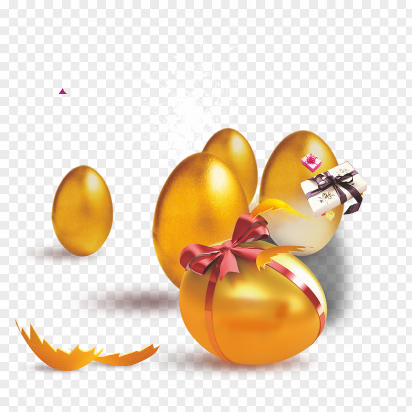 Lucky Hit The Golden Eggs Chicken Egg Download Designer PNG