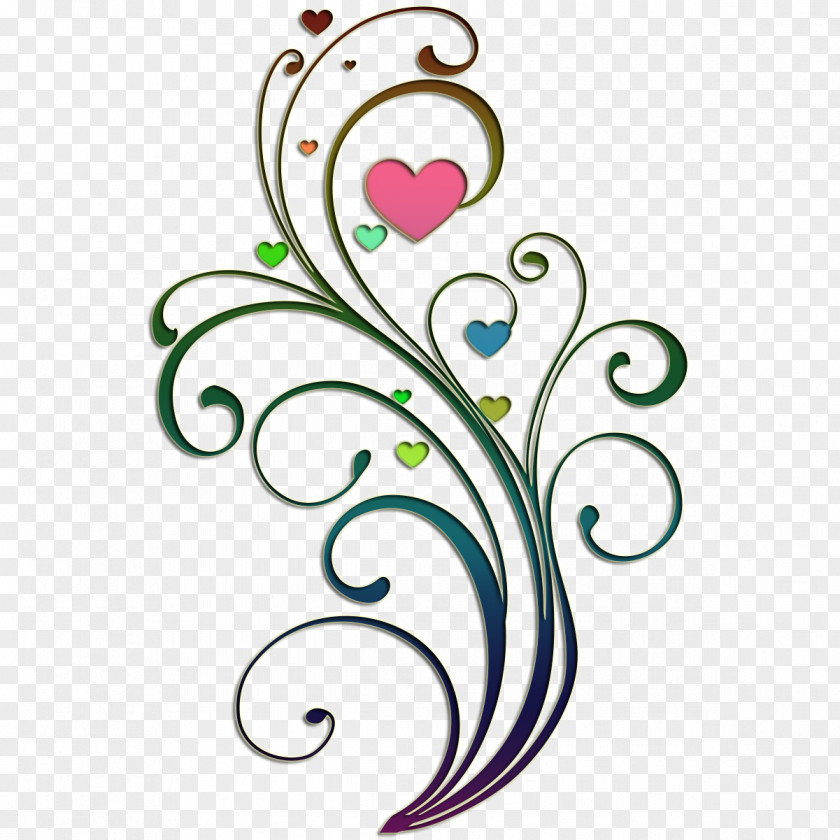 Arabesco Heart Love Valentine's Day Clip Art PNG
