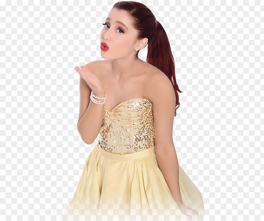 Ariana Grande Cat Valentine Victorious Dress Celebrity PNG
