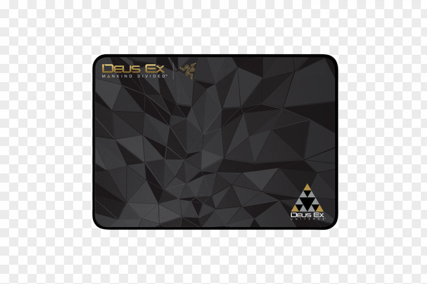 Deus Ex Logo Razer Goliathus Medium Speed Gaming Mouse Mat Computer Brand Inc. Mats PNG
