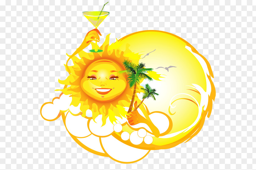Sun Vector Summer Clip Art PNG
