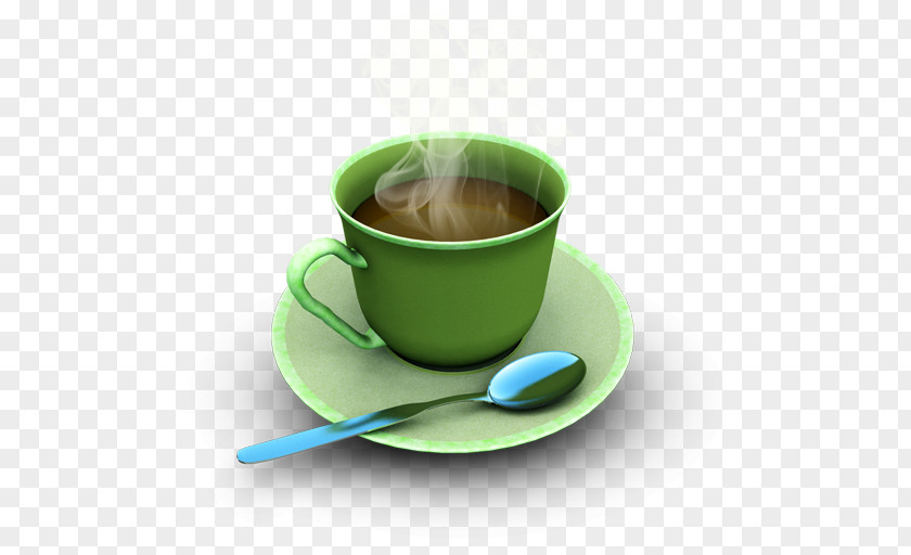 Coffee Cup Green Tea PNG