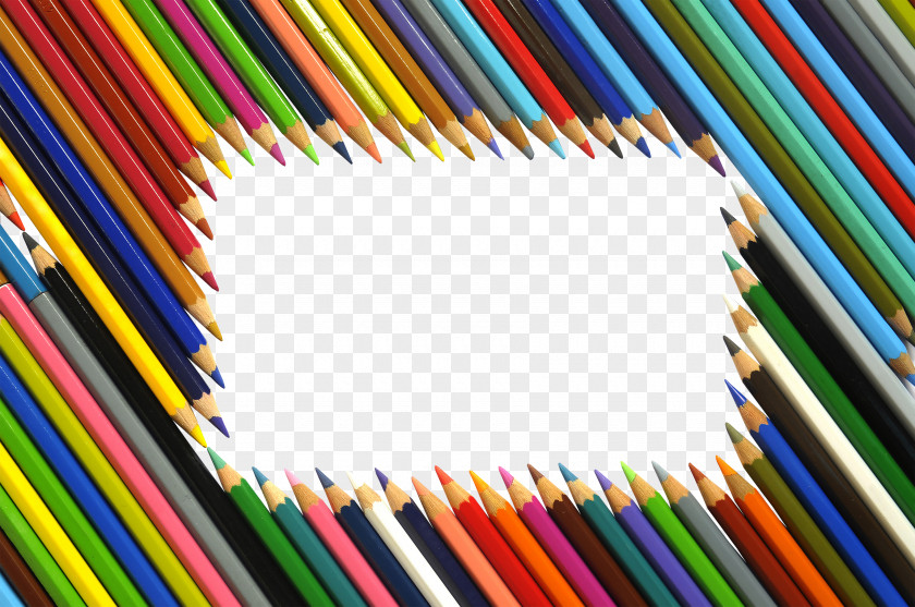 CRAYONS Colored Pencil Drawing PNG