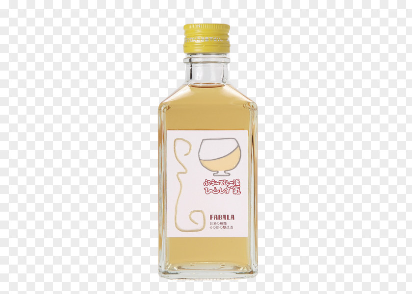 Glass Liqueur Bottle PNG