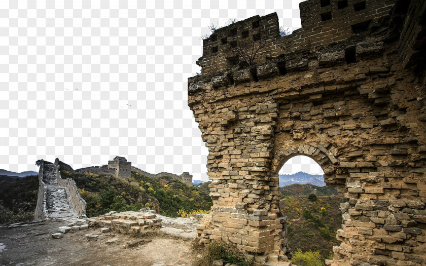Great Wall Of China Site U4e2du56fdu5341u5927u98ceu666fu540du80dc Wallpaper PNG