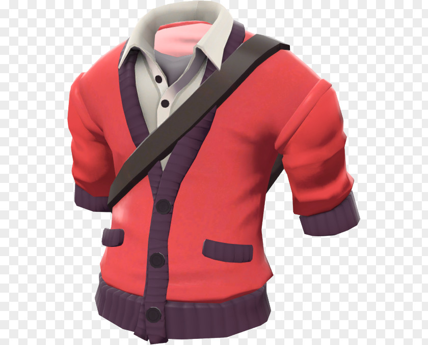 Jacket Loadout Team Fortress 2 Cardigan Sleeve PNG