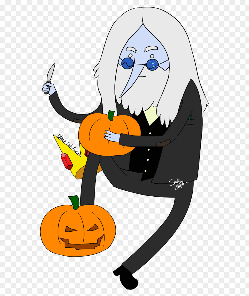 Pumpkin Character Clip Art PNG