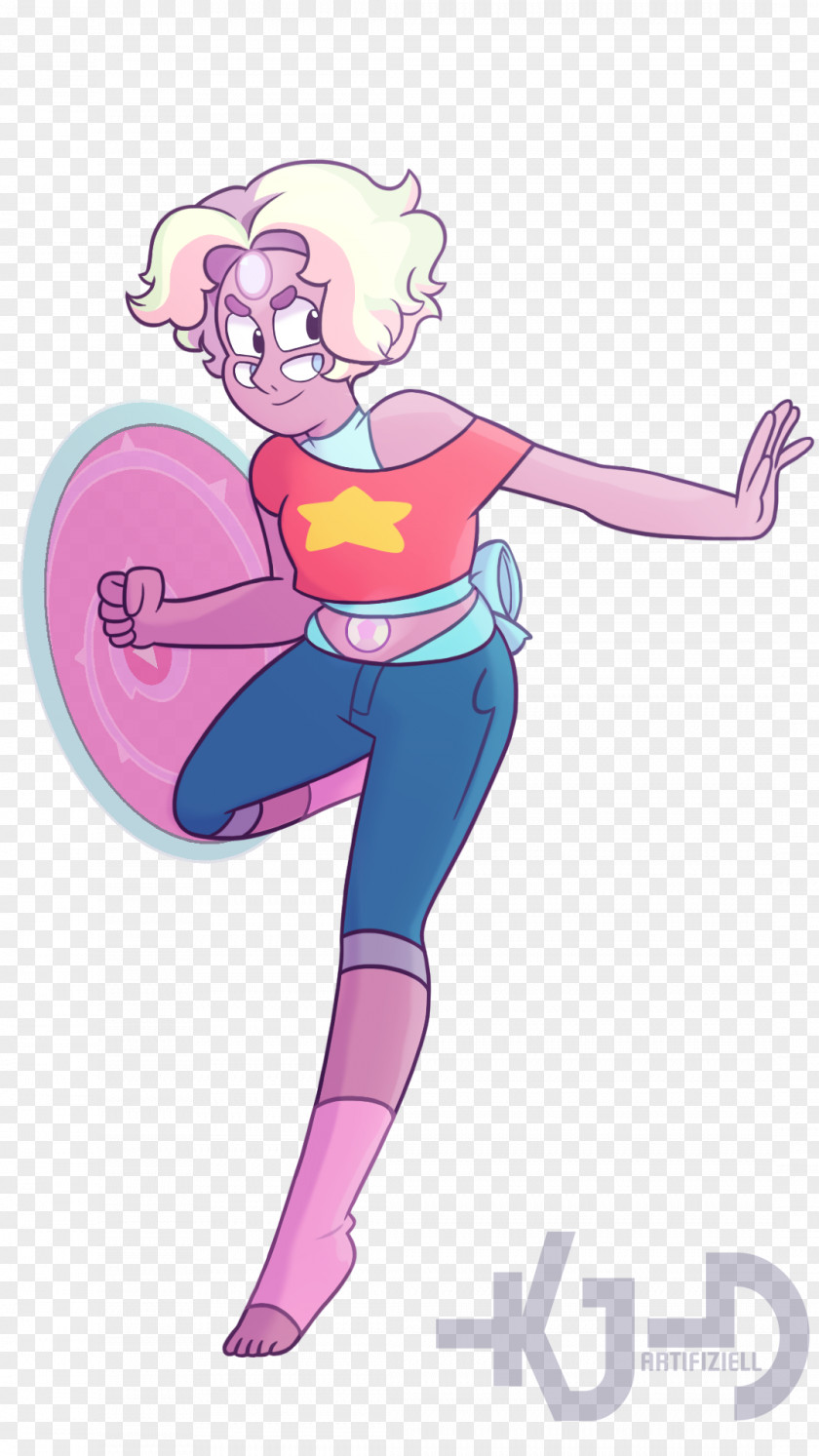 Steven Universe Pearl Rose Quartz Smoky PNG