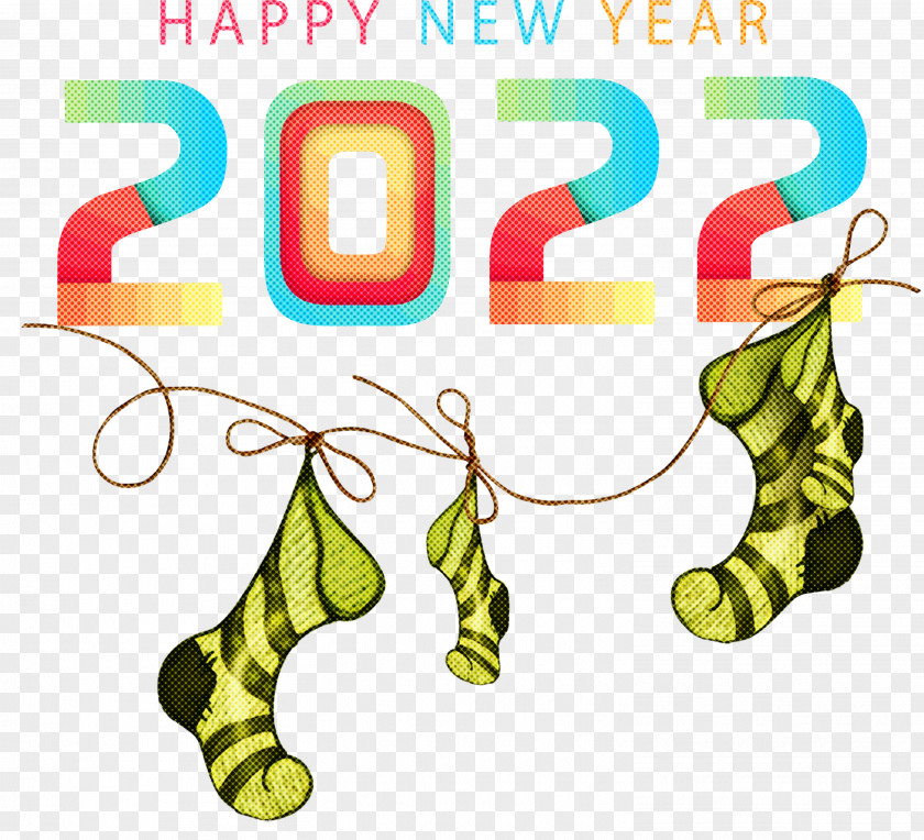 2022 Happy New Year PNG