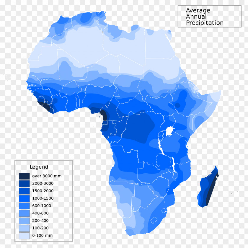 Africa Sahara Precipitation Map Climate Of Geography PNG