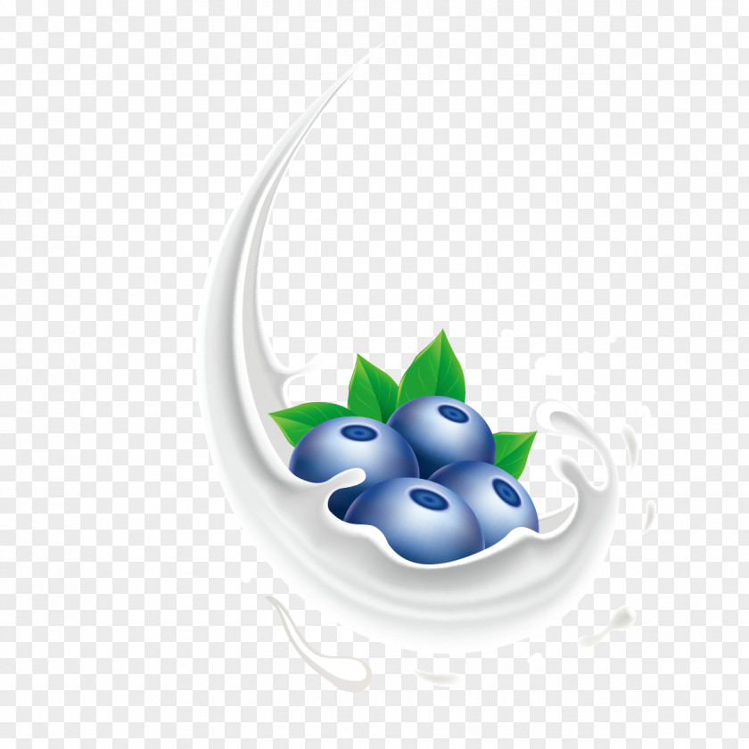 Blueberry Milk Soy Cows PNG