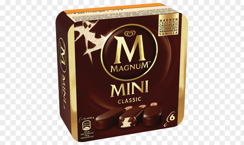 Ice Cream Magnum White Chocolate Almond PNG