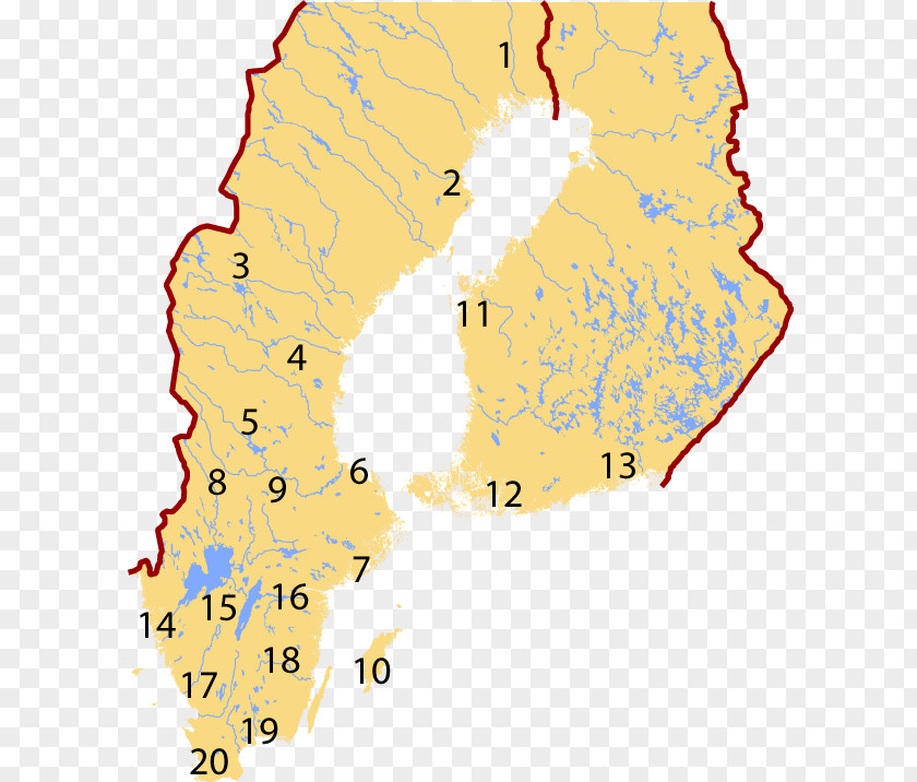 Map Sweden Swedish Dialects Language PNG