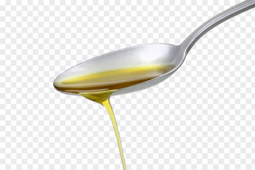 Olive Oil On A Spoon Vegetable Medium-chain Triglyceride Peanut Cooking PNG