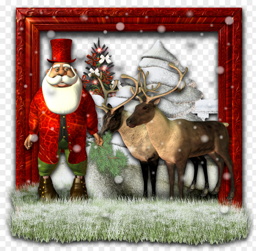 Santa Claus Illustration Ded Moroz Christmas Ornament Reindeer PNG
