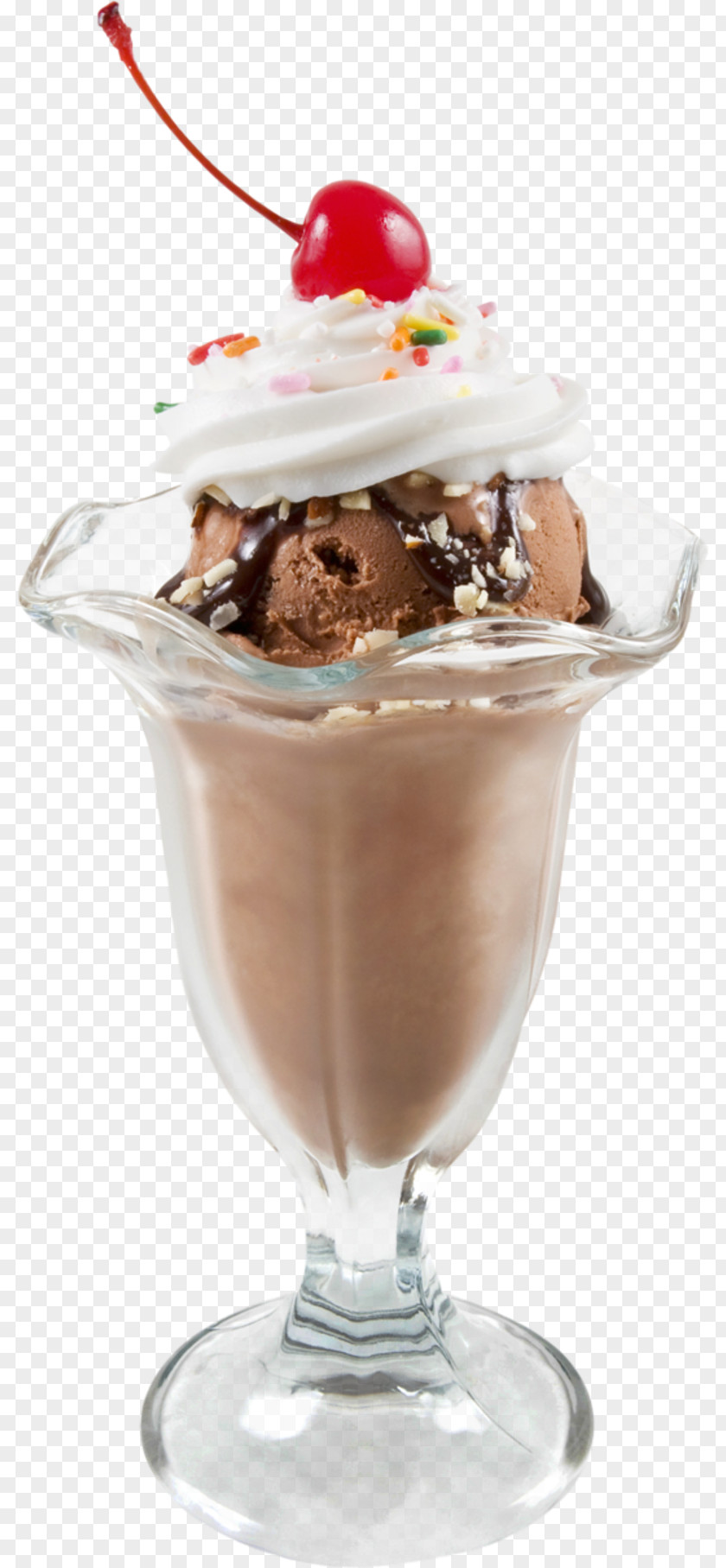 Ice Cream Sundae Chocolate Milkshake PNG