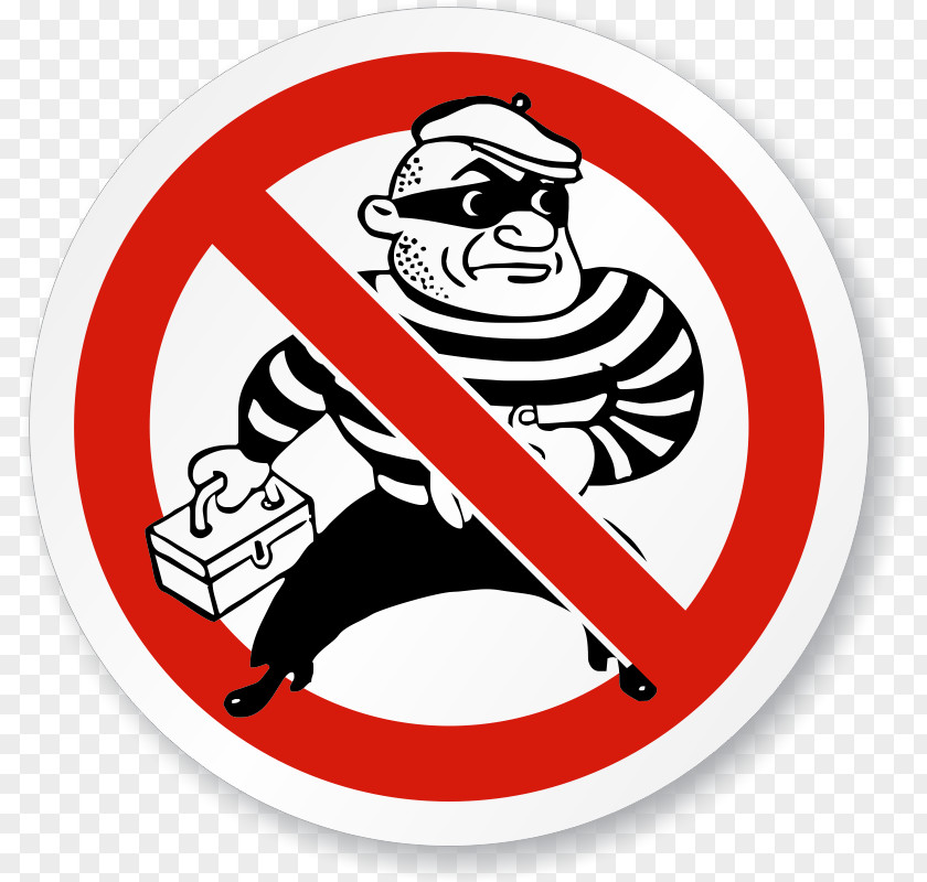Prohibition Of Signs Burglary Security Alarms & Systems Robbery Theft Crime PNG