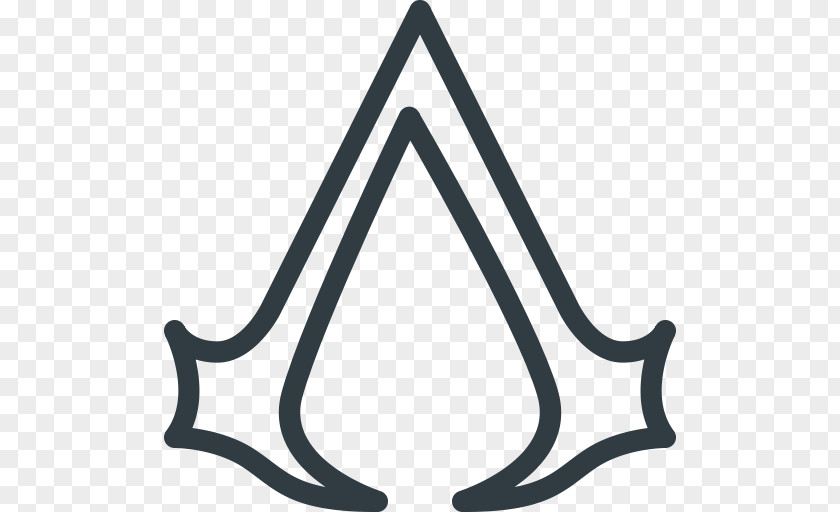 Triangle Symbol Assassins Creed Line PNG