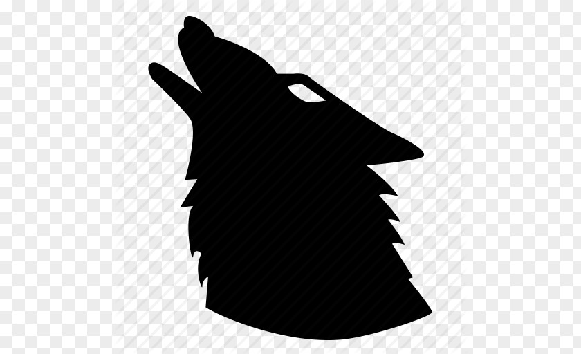 Animal, Wolf Icon Gray Coyote BlockEx PNG
