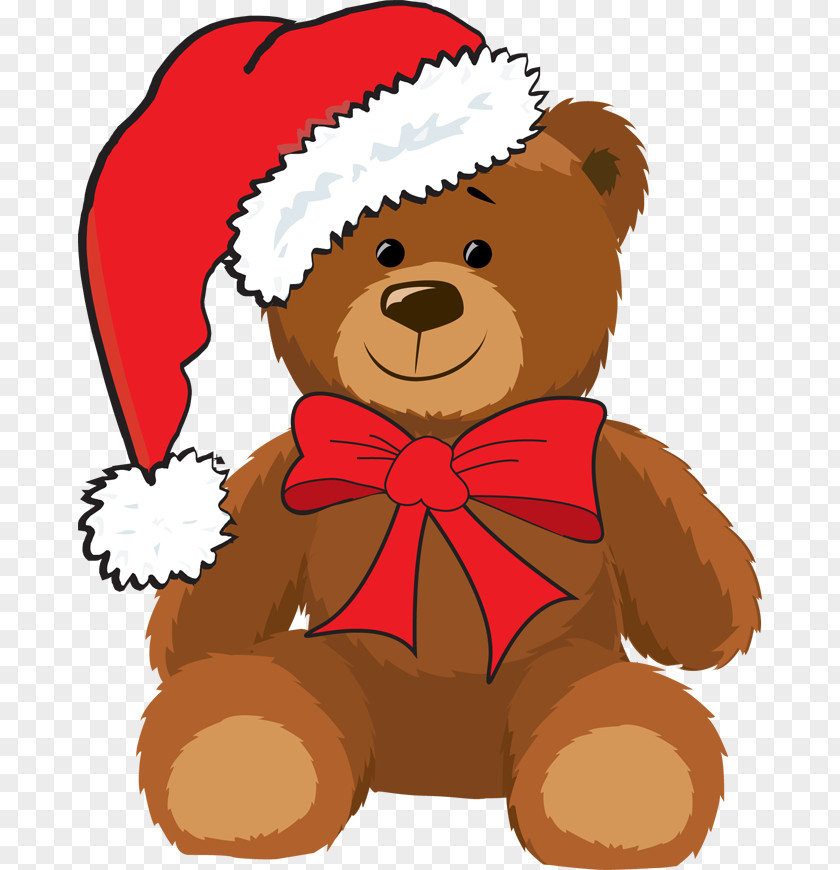 Christmas Bear Cliparts Bears Santa Claus Clip Art PNG