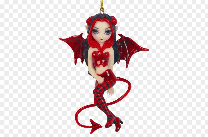 Fairy Figurine Strangeling: The Art Of Jasmine Becket-Griffith Devil PNG