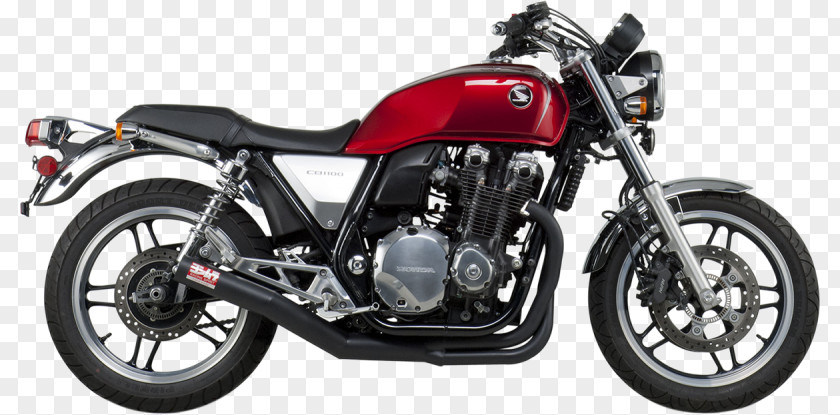 Honda CB1100F Exhaust System Motorcycle PNG