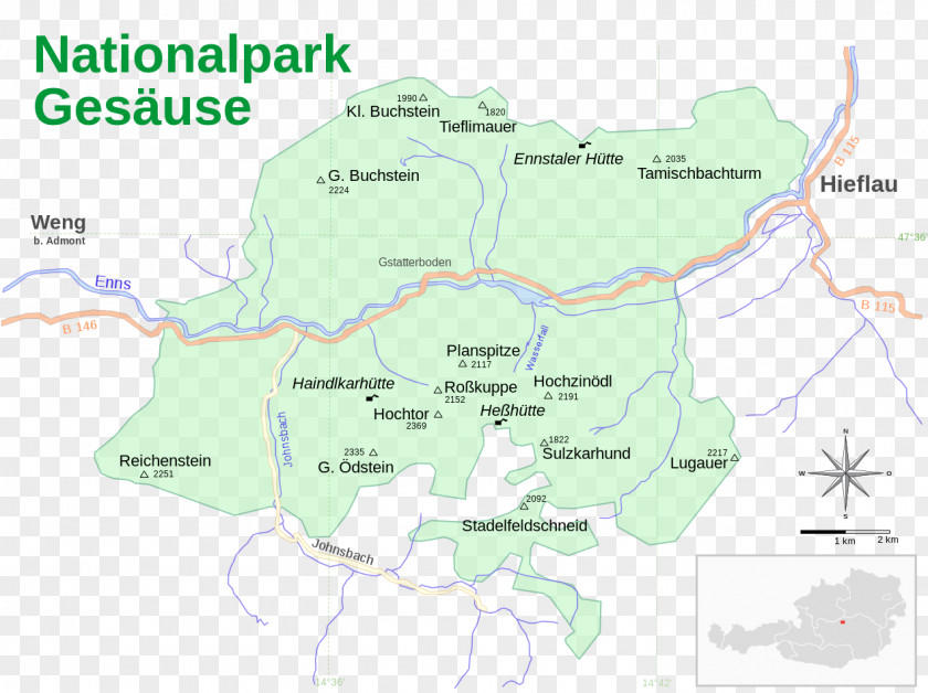 Park Hochtor Weng Im Gesäuse Ennstal Alps Nationalpark Kalkalpen PNG