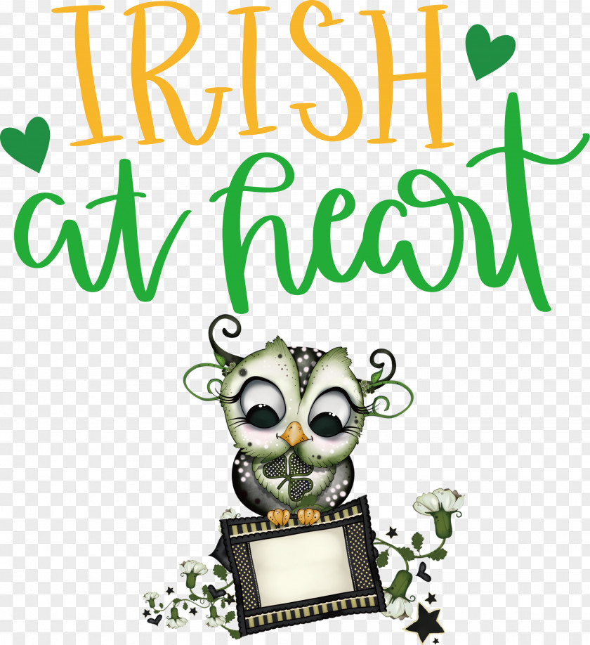 Saint Patrick Patricks Day Irish At Heart PNG