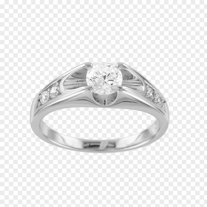 Silver Wedding Ring Body Jewellery PNG