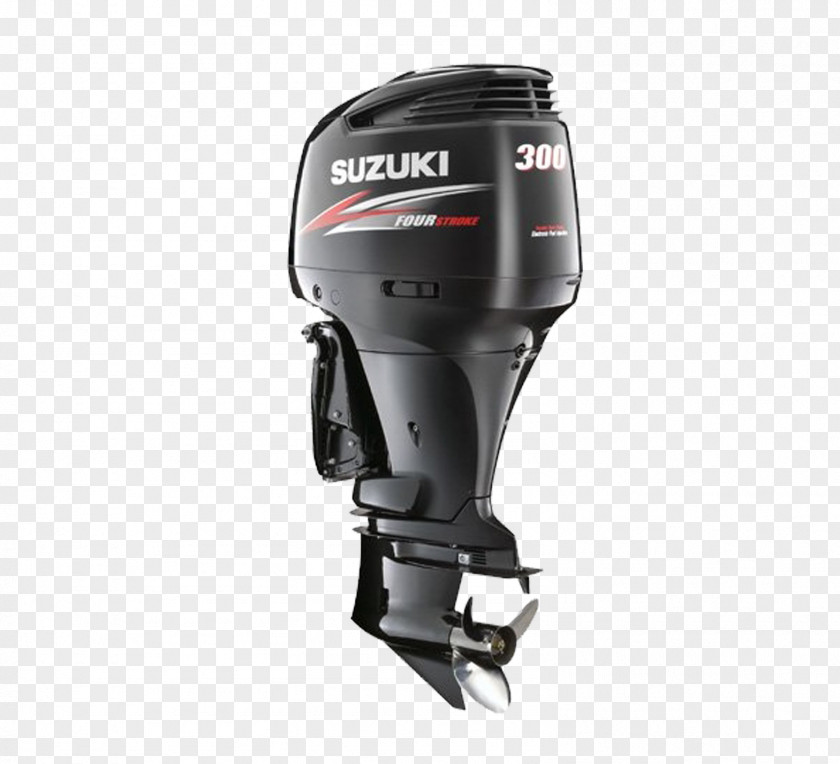 Suzuki Outboard Motor Boat Four-stroke Engine PNG