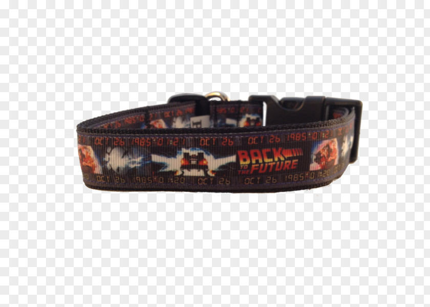 Back To Future Belt Dog Collar The PNG