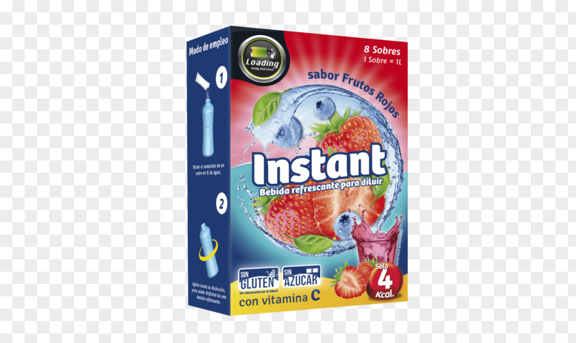 FRUTOS ROJOS Instant Tea Energy Drink Fruit PNG