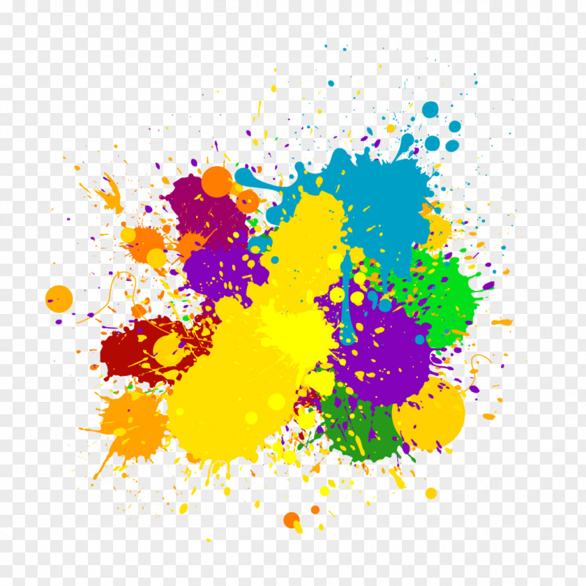 Paint Clip Art Color Vector Graphics Image Illustration PNG