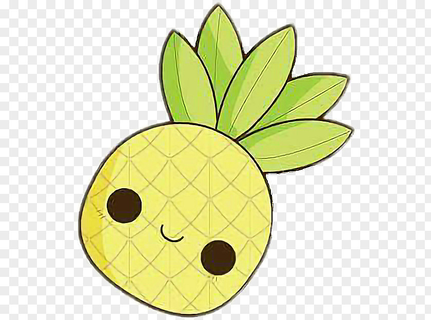 Pineapple Piña Colada Kavaii Drawing PNG