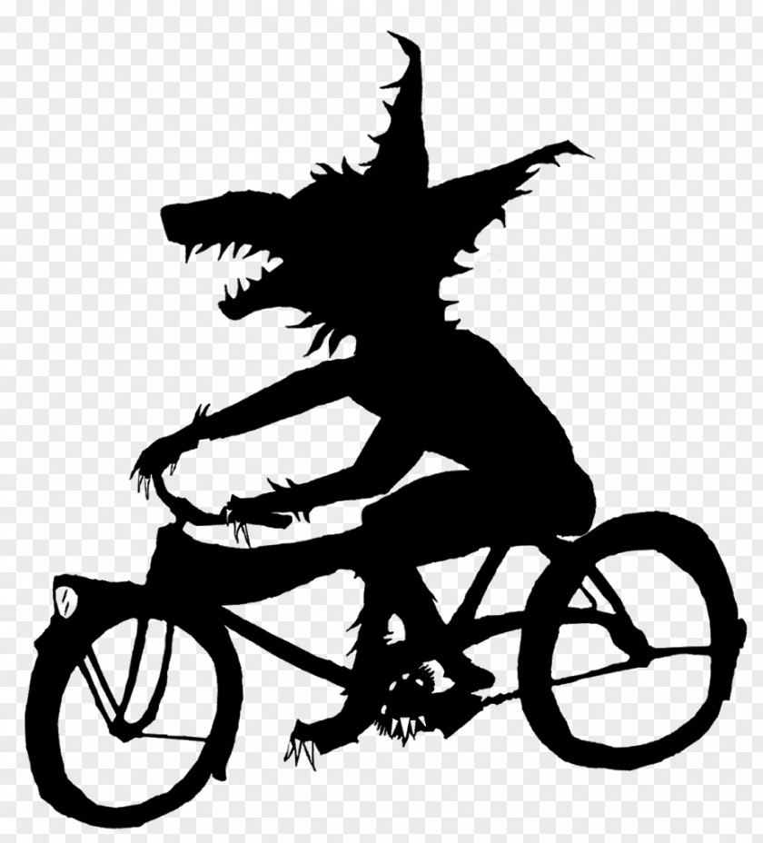 Werewolf Kill Road Bicycle Messenger Bags Wheels Racing PNG