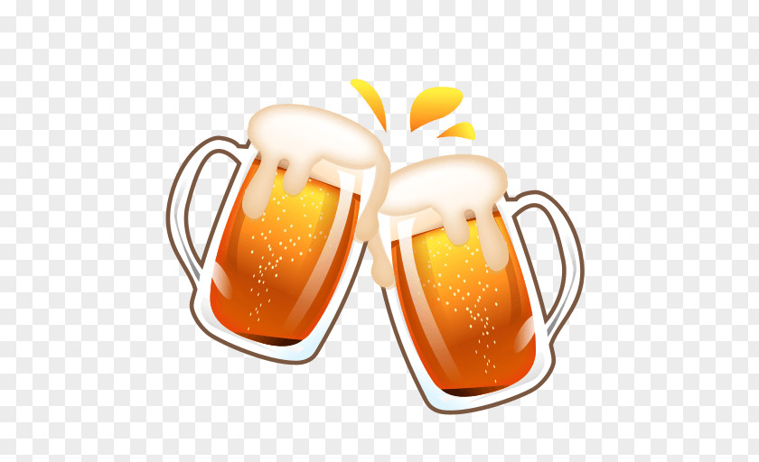 Beer Emoji Smiley Emoticon Symbol PNG