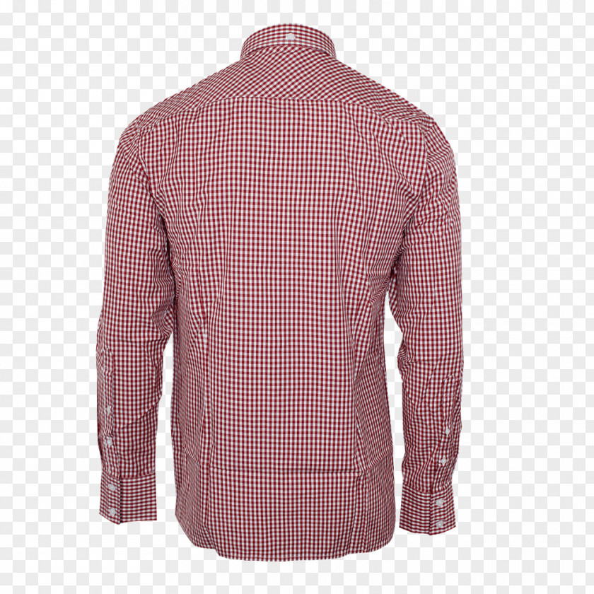 Button Down Hemd Plaid Pink M Sleeve Neck PNG
